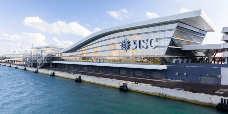 La división de cruceros del Grupo MSC inaugura en Miami la Terminal de Cruceros más grande del mundo
