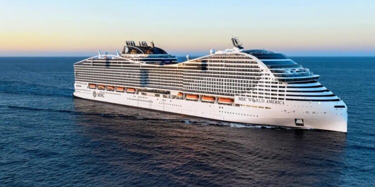 La tripulación de MSC Cruceros bate un récord mundial antes de la botadura de un nuevo barco