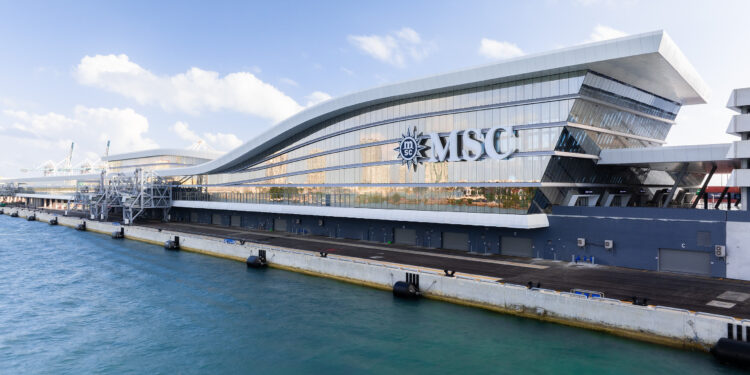 MSC Cruceros inaugura en Miami la terminal de cruceros más grande del mundo