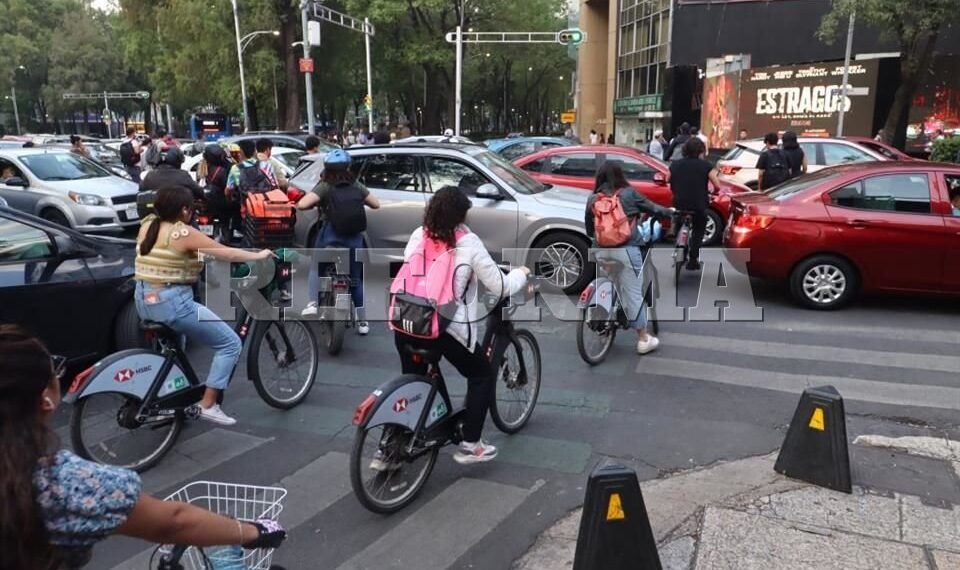 Falla seguridad para ciclistas en cruceros