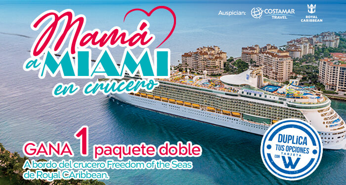 A Miami con Mamá en crucero