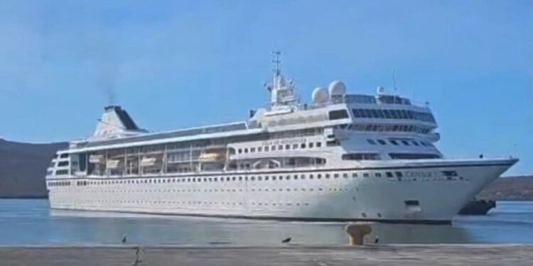 Llega a Topolobampo el Villa Vie Odyssey, el crucero "condominio flotante" de lujo