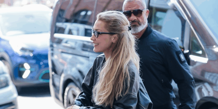 Bella Hadid Ditches the Cowboy Boots for ’80s Nostalgia