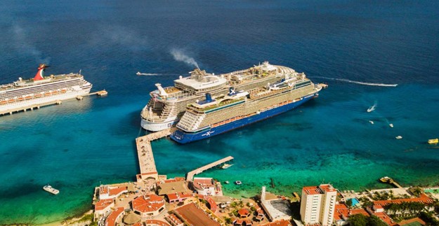 Cozumel ampliará su puerto para recibir 4 cruceros en simultánea