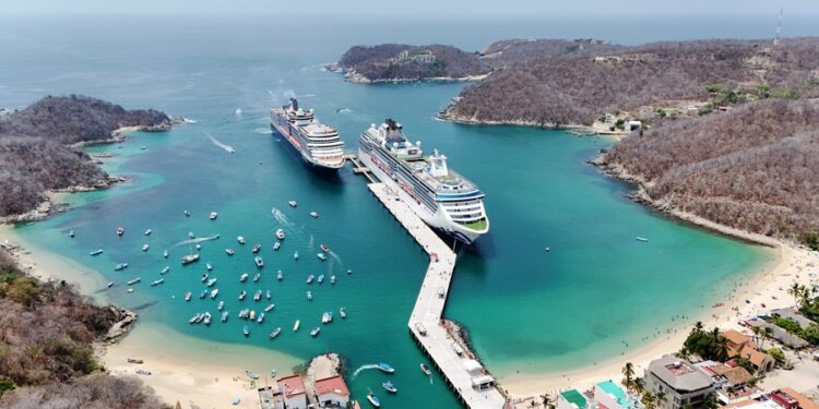 Dejan cruceros derrama económica estimada superior a 40 mdp en Huatulco