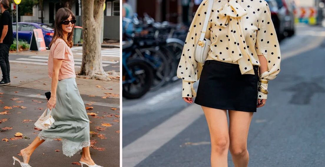 Estas faldas elegantes y casuales son tendencia para llevar con blusas frescas todo el verano 2025