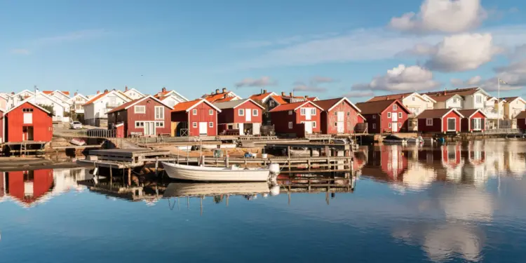 Un viaje a las casas rojas de Suecia, declaradas de interés en la Unesco