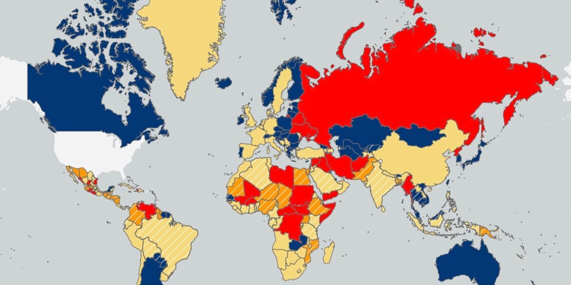 Cómo funciona el sistema de alertas de viaje de EU- Grupo Milenio
