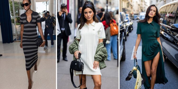 Cómo llevar vestidos polo cortos y largos en Primavera-Verano 2025