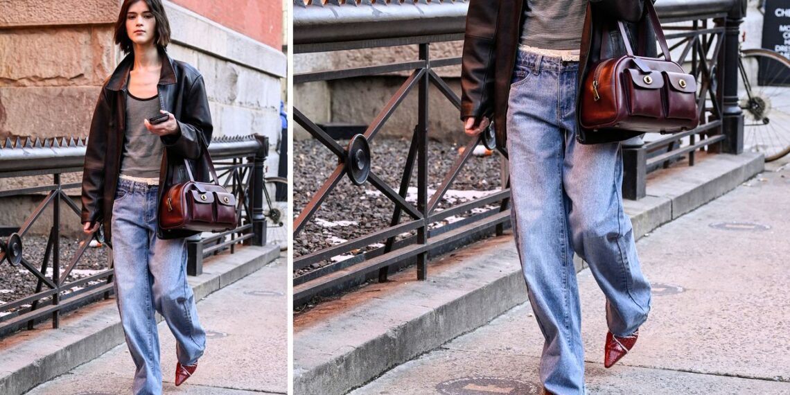 Mido menos de 1,60 y estos son los únicos jeans rectos para mujeres bajitas que se ven elegantes en primavera 2025
