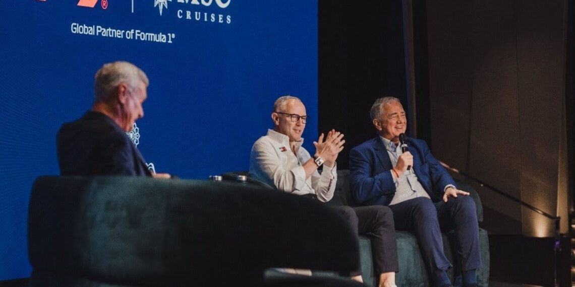 La división de cruceros de MSC Cruceros amplía su alianza con Formula 1 hasta 2030