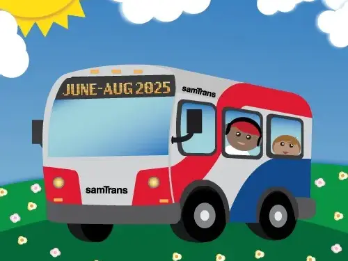 SamTrans trae de regreso su popular Pase de Verano para Jóvenes, que ofrece viajes en autobús ilimitados para jóvenes de 18 años o menos.