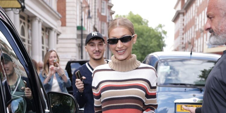 Bella Hadid’s Sensible Summer Loafers Are A Forever Classic