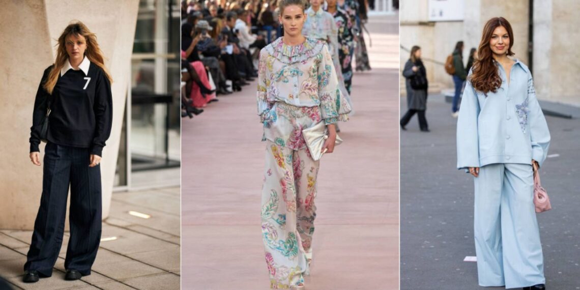 Las camisas más elegantes para llevar con pantalones palazzo en verano 2025