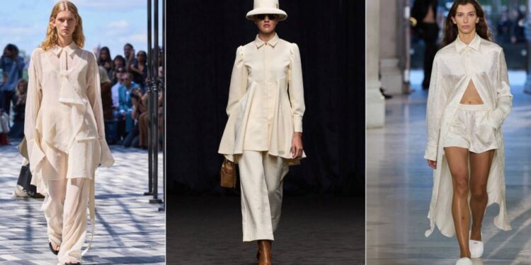 Las camisas amarillo mantequilla son la tendencia a seguir en Primavera-Verano 2025