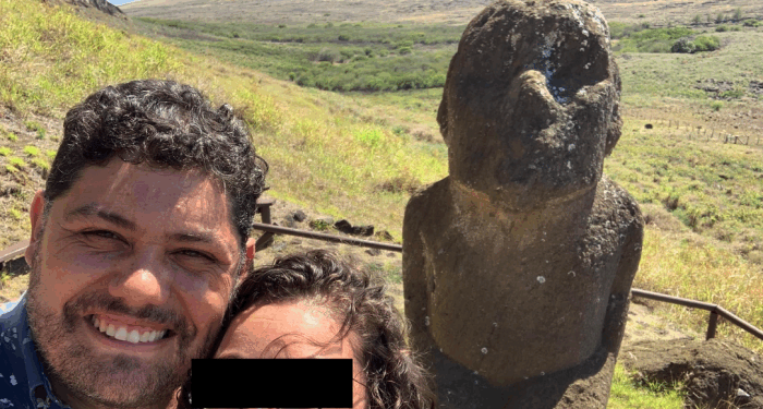 Los viajes de Alberto Larraín a Isla de Pascua en clase business