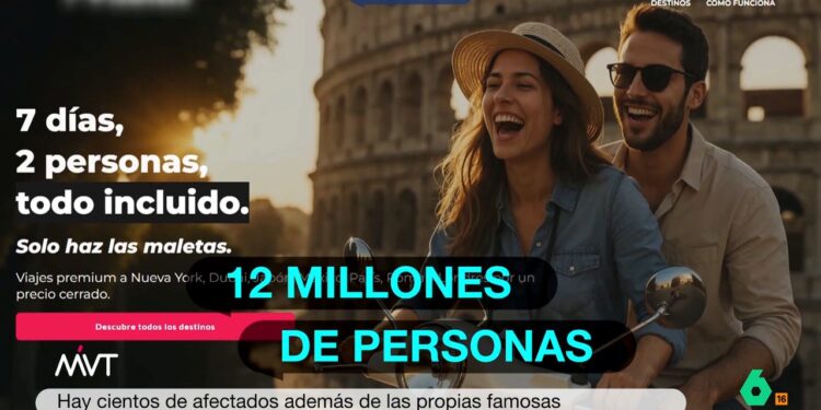 Al menos 100 personas estafadas por una web de viajes online promocionada por influencers