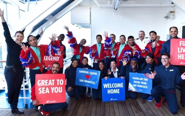 Carnival Legend parte primera temporada desde Puerto de San Francisco