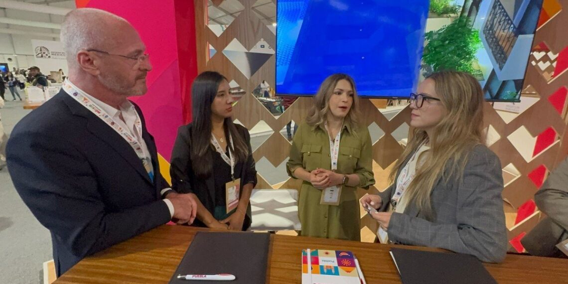 Puebla firma convenio con Viajes El Corte Inglés para promover su turismo a nivel internacional