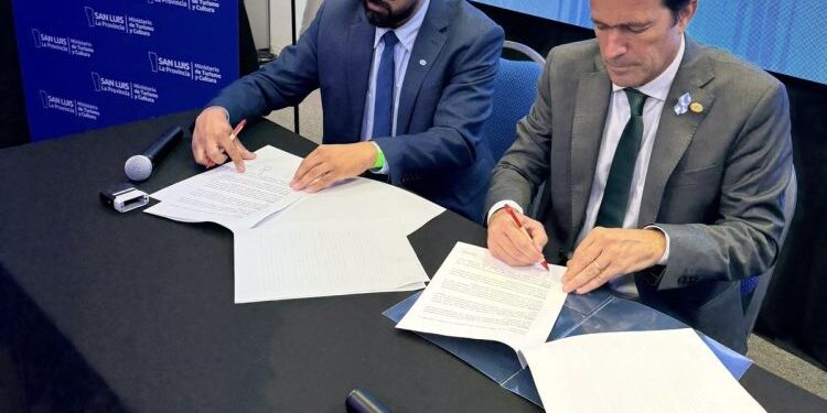 San Luis firmó un convenio para fortalecer a las agencias de viajes