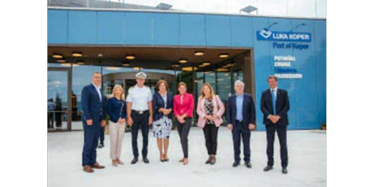 Se inauguró la nueva terminal de cruceros en el puerto de Koper