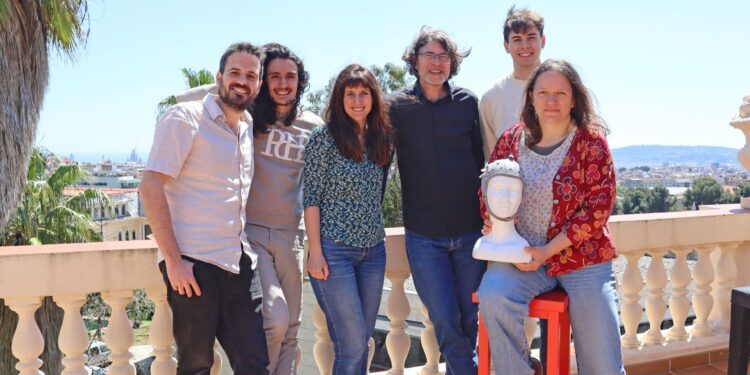 Parte del equipo de Starlab en Barcelona