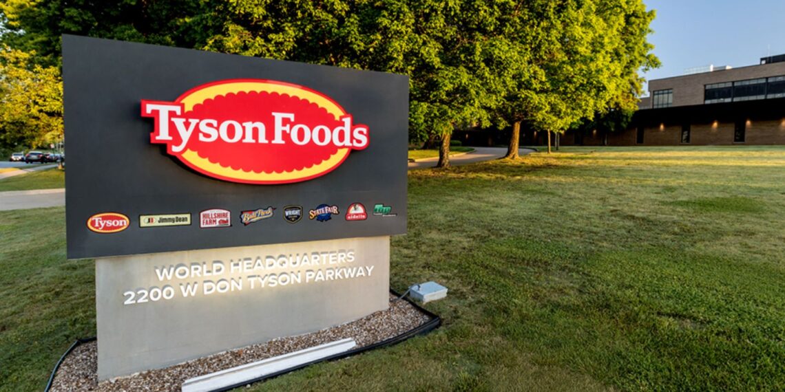 Tyson Foods eleva beneficios y prevé hasta 2.300 M en 2025