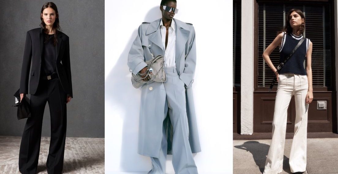 7 combinaciones de pantalones acampanados para llevar los 7 días de la semana en verano 2025