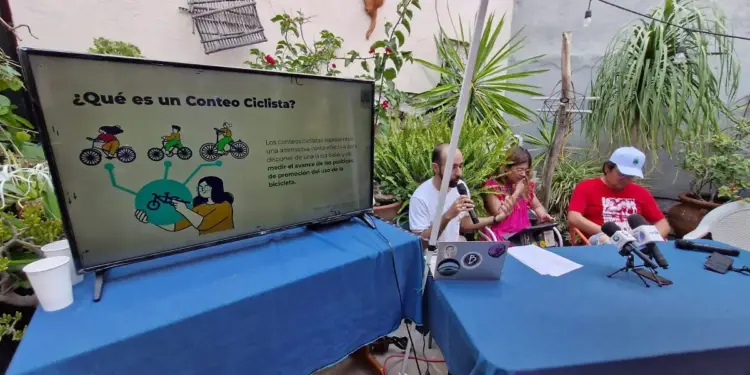 Conteo ciudadano registró más de 9 mil viajes en bici durante 2 días en SLP - El Sol de San Luis