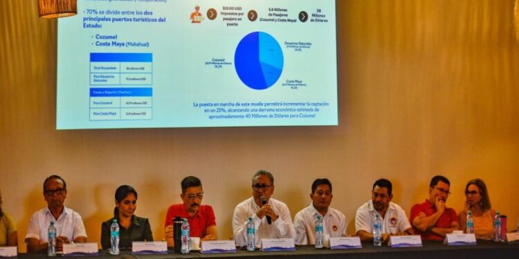 Cozumel pone en marcha megaproyecto portuario de cruceros