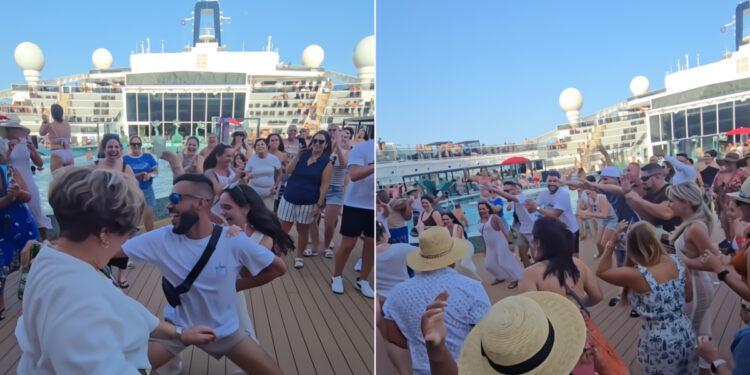 Cubanos desatan fiesta a ritmo de "El Punto" en crucero MSC