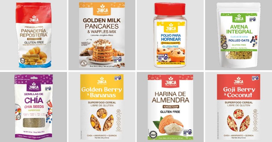 Jinca Foods: de emprendimiento familiar a marca internacional de productos libres de gluten