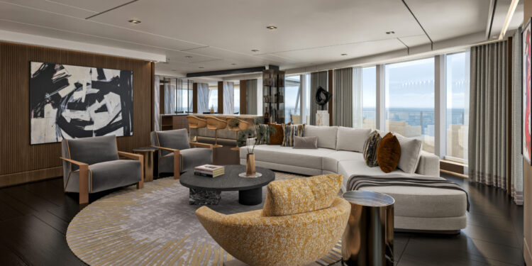 Así es la suite de crucero más grande de la historia