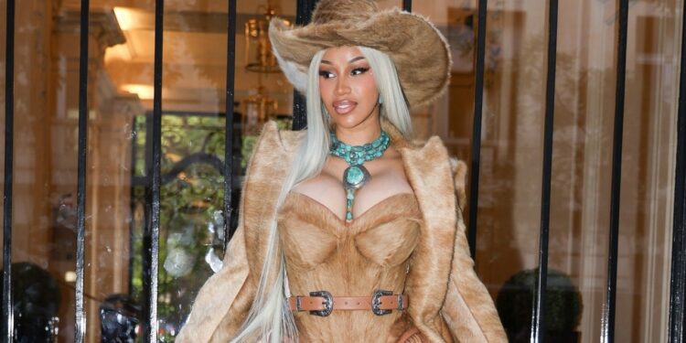 Cardi B’s Cowboy Carter Look Is a Must-See