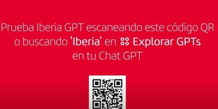 ‘Iberia GPT’, nuevo canal de recomendación de viajes conversacional en ChatGPT