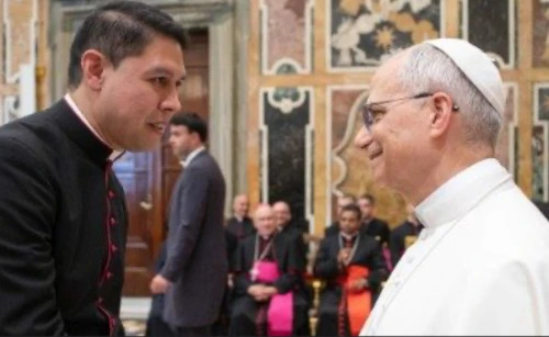 José Nahúm, sacerdote duranguense, coordinador de viajes del Papa León XIV