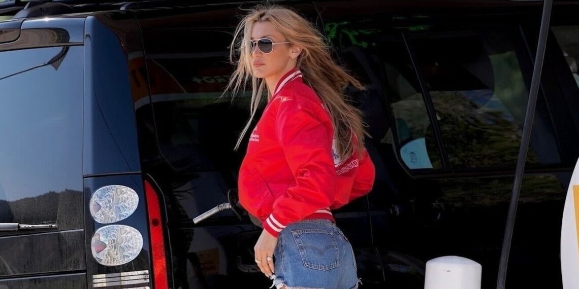 Bella Hadid’s Gas Station Outing Recreates an Iconic Supermodel Commercial