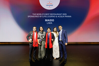 MAIDO, LIMA, ES NOMBRADO NO.1 EN LA LISTA THE WORLD'S 50 BEST RESTAURANTS 2025