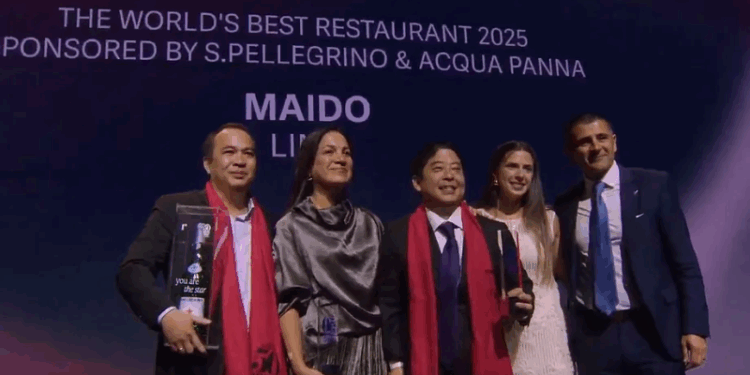 Maido número uno en The World’s 50 Best 2025| Excelencias Gourmet