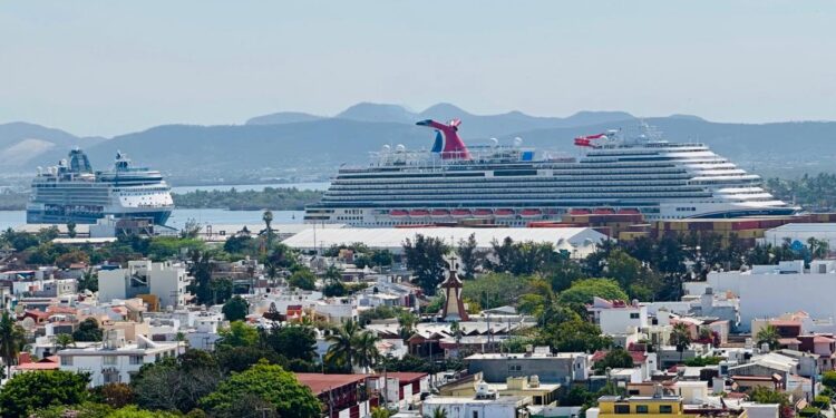 Cerrará Mazatlán primer semestre de 2025 con 58 cruceros turísticos