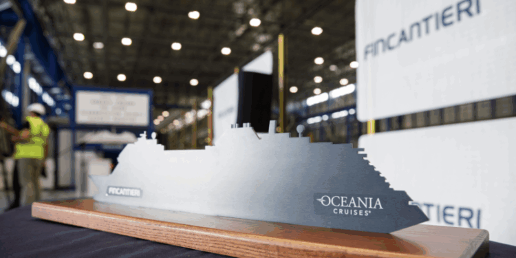 Oceania Sonata tuvo su corte de acero