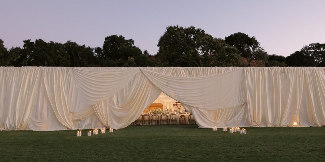 Why Drapery Is the Biggest Wedding Decor Trend of 2025