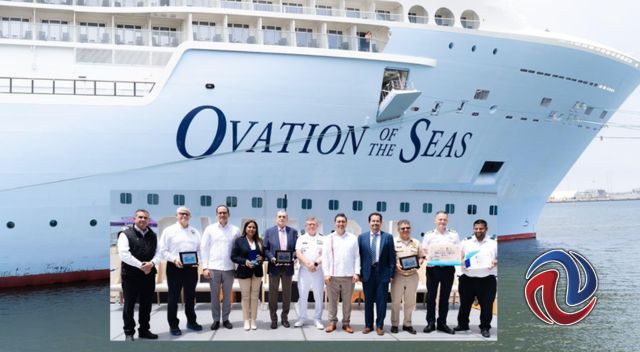 Arribó "Ovation of the Seas" al Puerto de Ensenada