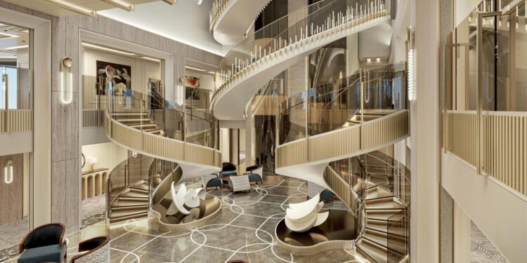 Regent Seven Seas Cruises desvela la Skyview Regent Suite, el ultralujo más grande jamás construido en alta mar