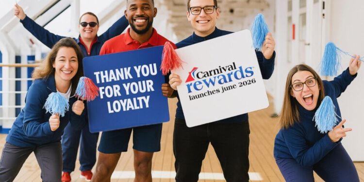 Carnival Cruise Line revoluciona la fidelización en el sector crucerista con su nuevo programa Carnival Rewards™ • Online Plus