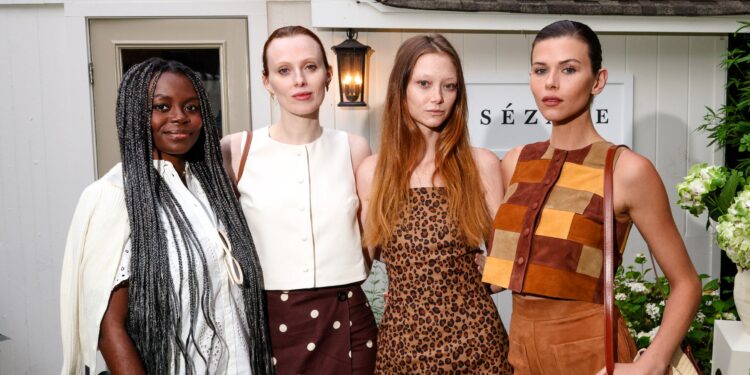 Sézane Hosts an Alfresco Summer Dinner in East Hampton