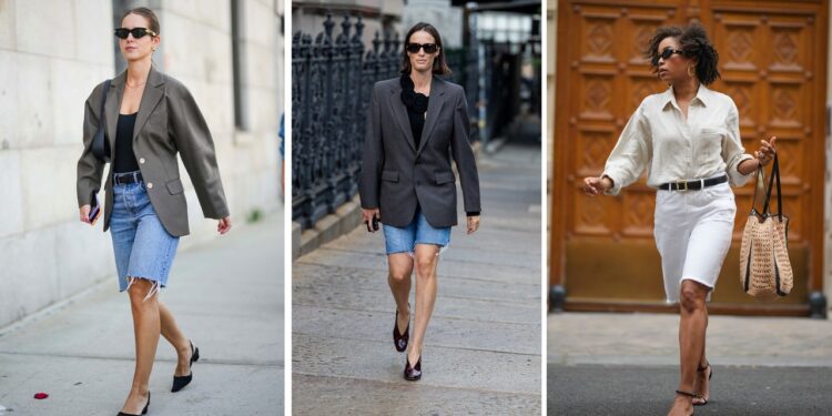 Shorts de mezclilla: qué tan largos deben ser si piensas llevarlos a la oficina en verano 2025