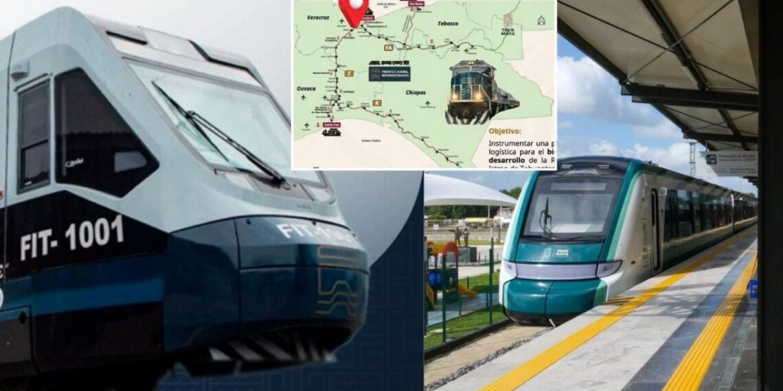 Tren Interoceánico listo para unir viajes de Veracruz al Tren Maya, anuncian en mañanera