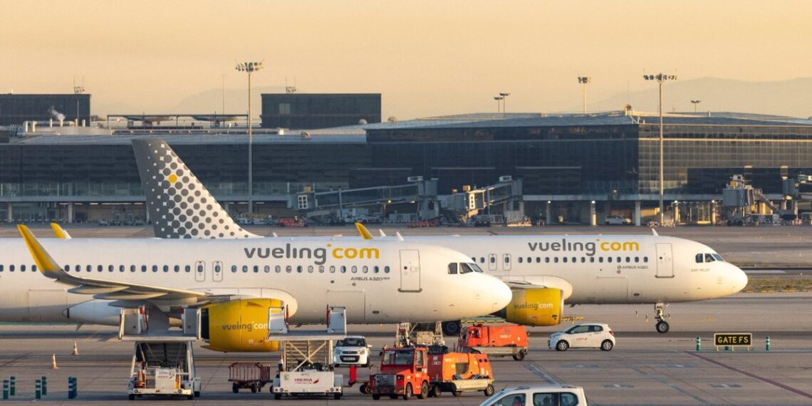 Vueling acuerda con Mundys usar SAF en los viajes corporativos