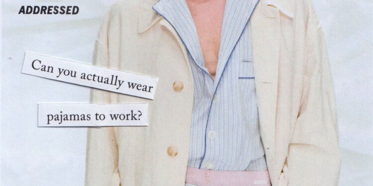 Addressed: Can You Actually Wear Pajamas to Work?
